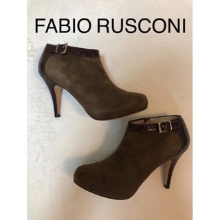 ファビオルスコーニ(FABIO RUSCONI)の美品　FABIO RUSCONI ショートブーツ　ブーティー(ブーティ)