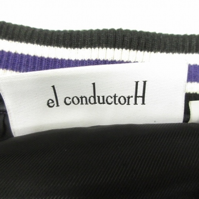 other(アザー)のコンダクター WOLF EMBROIDERED スーベニア スカジャン 2 紫 メンズのジャケット/アウター(スカジャン)の商品写真