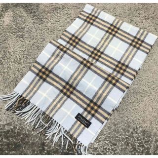 バーバリー(BURBERRY)のバーバリー　カシミアノバチェックマフラー(マフラー/ショール)