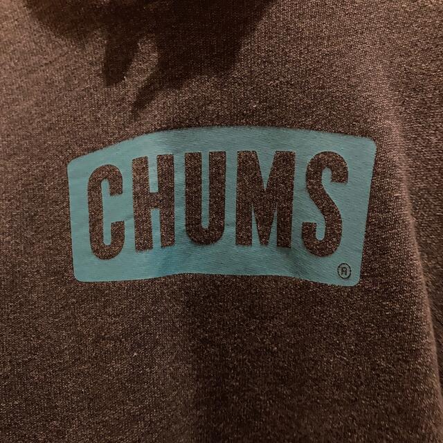 CHUMS(チャムス)のチャムス　パーカー　グレー　フード付きパーカー メンズのトップス(パーカー)の商品写真