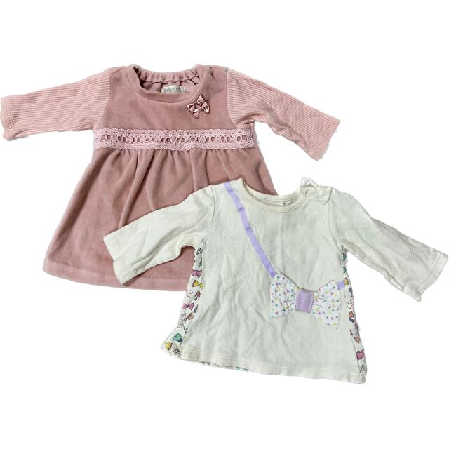 H&M(エイチアンドエム)の【最終週末値下げ】♥️子供服 女の子♥️冬服 まとめ売り カバーオール カーデ キッズ/ベビー/マタニティのベビー服(~85cm)(カバーオール)の商品写真