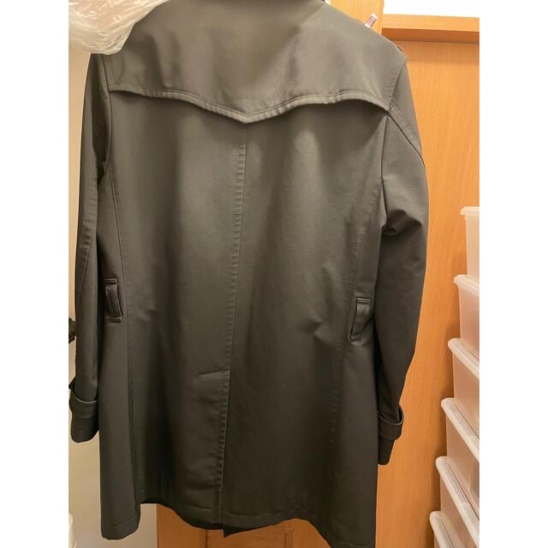 BURBERRY BLACK LABEL(バーバリーブラックレーベル)のburberry black label trech coat 黒 L メンズのジャケット/アウター(トレンチコート)の商品写真