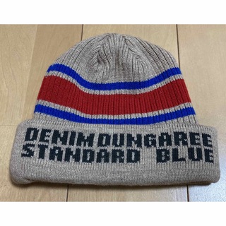 デニムダンガリー(DENIM DUNGAREE)のDENIM DUNGAREE ニット 帽子 キッズ　サイズL(帽子)