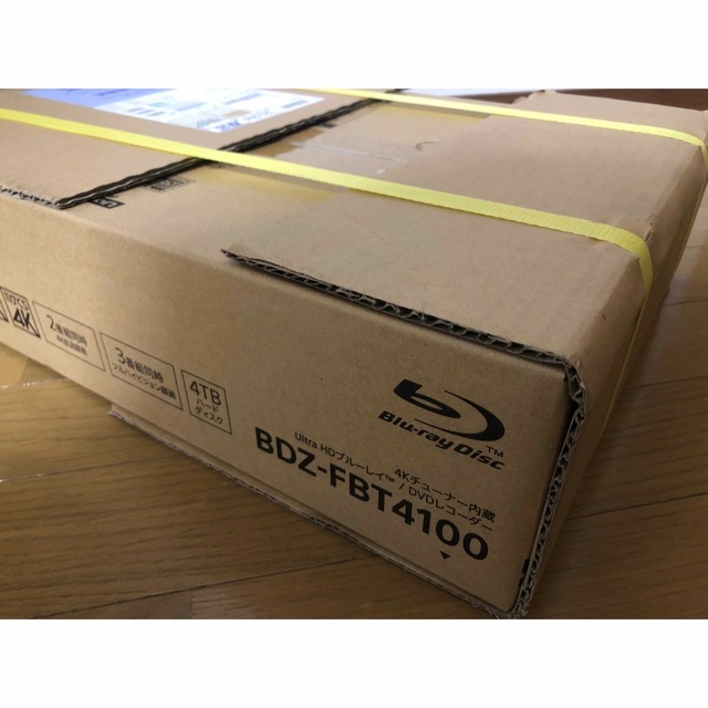 SONY(ソニー)のBDZ-FBT4100 新品未使用未開封品⭐︎ スマホ/家電/カメラのテレビ/映像機器(ブルーレイレコーダー)の商品写真