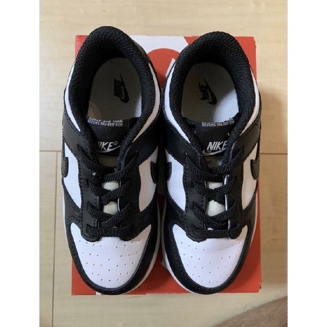 Nike TD Dunk Low "White/Black"【16.0cm】