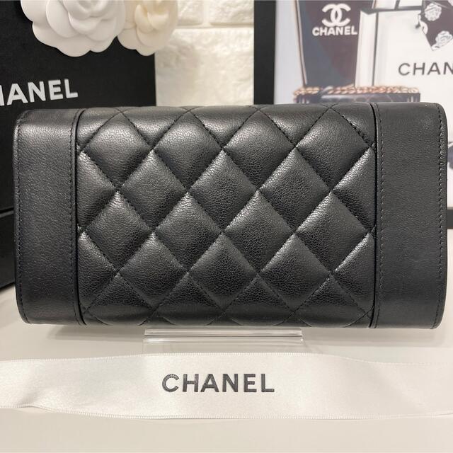 CHANEL(シャネル)のCHANEL✨シャネル✨長財布✨マドモアゼル✨マトラッセ✨フラップ✨ウォレット レディースのファッション小物(財布)の商品写真