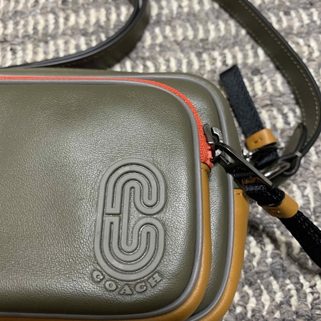 コーチ　COACH ミニエッジダブルポーチクロス　ボディ　ショルダーバ