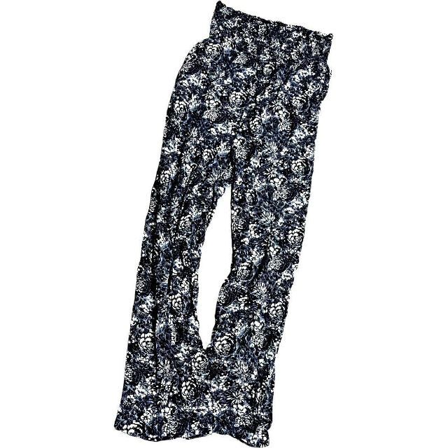 Adam et Rope'(アダムエロぺ)の【provoke】★アダムエロペ  flower shirring pants レディースのパンツ(カジュアルパンツ)の商品写真