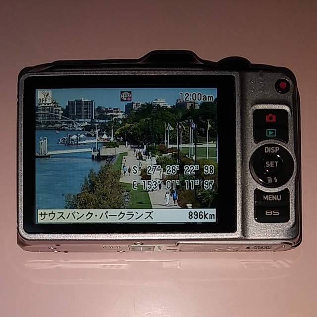 CASIO(カシオ)のCASIO デジタルカメラEXILIM EX-H20Gシルバー スマホ/家電/カメラのカメラ(コンパクトデジタルカメラ)の商品写真