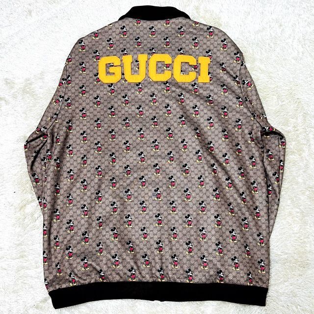 Gucci(グッチ)の美品☆激レア☆GUCCI×Disney コラボ XL ミッキーマウス ジャンバー メンズのジャケット/アウター(ブルゾン)の商品写真