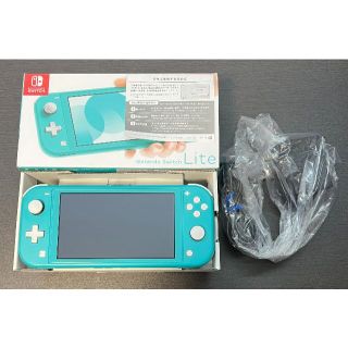 (337) 整備済み Switch Lite ターコイズ(携帯用ゲーム機本体)