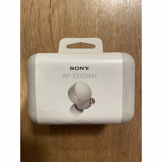 ソニー(SONY)の未使用　SONY ソニー WF-1000XM4 シルバー ワイヤレスイヤホン (ヘッドフォン/イヤフォン)