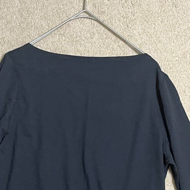 AZUL by moussy(アズールバイマウジー)のアズールバイマウジー★レディース 長袖 コットン100% ブラック レディースのトップス(Tシャツ(長袖/七分))の商品写真