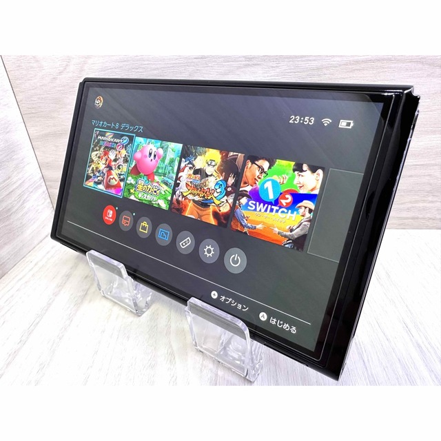 美品！ダウンロードソフト付き！Nintendo Switch 有機ＥＬ本体