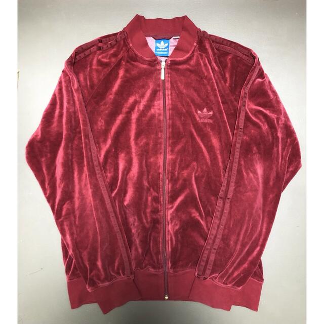 adidas - 希少 adidas アディダス オールワインレッド ベロア adidas - 希少 adidas アディダス オールワインレッド ベロア