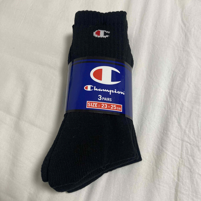 Champion(チャンピオン)のchampion チャンピオン 靴下3足セット レディースのレッグウェア(ソックス)の商品写真