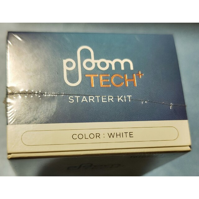 PloomTECH(プルームテック)のPloom TECH+ プルームテックプラス スターターキット(ホワイト) メンズのファッション小物(タバコグッズ)の商品写真