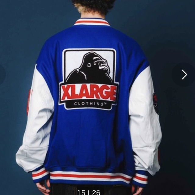 XLARGE(エクストララージ)のXLARGEエクストララージ OG VARSITY JACKETウールスタジャン メンズのジャケット/アウター(スタジャン)の商品写真