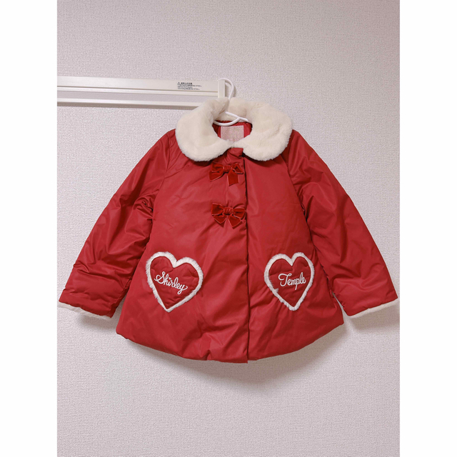 Shirley Temple(シャーリーテンプル)のシャーリーテンプル  タフタコート キッズ/ベビー/マタニティのキッズ服女の子用(90cm~)(コート)の商品写真