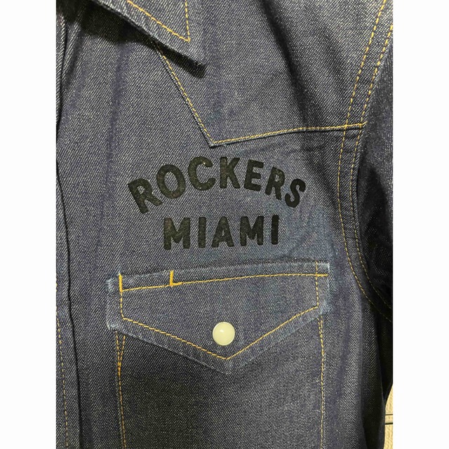 ワコマリア WACKO MARIA 刺繍 デニムシャツ - シャツ