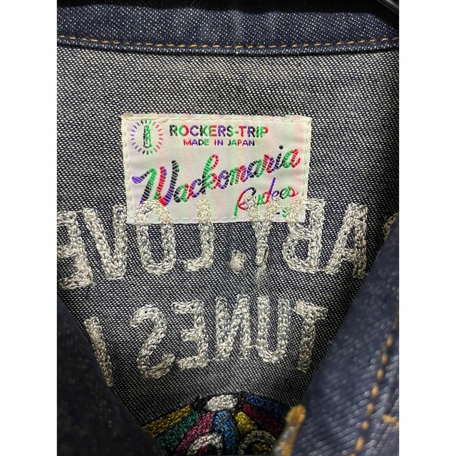 ワコマリア WACKO MARIA 刺繍 デニムシャツ 4