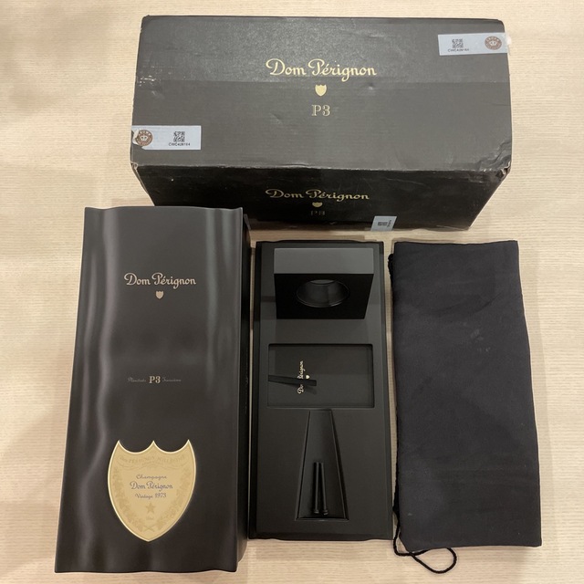 Dom Pérignon(ドンペリニヨン)の激レア　ドンペリ P3  1973 ギフトボックス 空箱　 インテリア/住まい/日用品のインテリア小物(置物)の商品写真