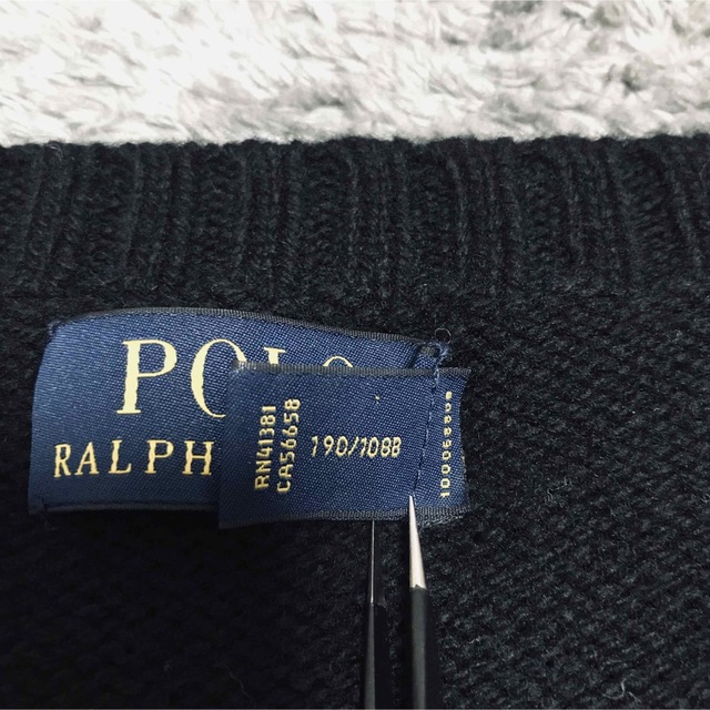 POLO RALPH LAUREN(ポロラルフローレン)のポロラルフローレン　ポロベア　マティーニ　ニット メンズのトップス(ニット/セーター)の商品写真