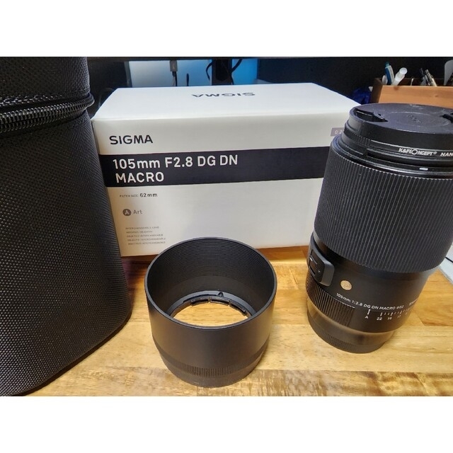高品質】 美品 SIGMA 105mm F2.8 DG DN MACRO ソニー用 レンズ(ズーム