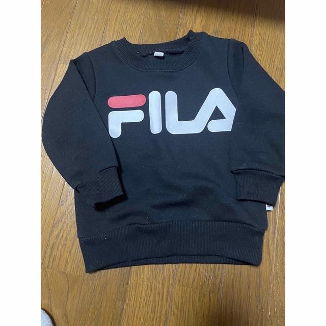 FILA(フィラ)のFILA裏起毛トレーナー キッズ/ベビー/マタニティのベビー服(~85cm)(トレーナー)の商品写真