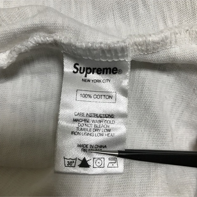 supreme アーチロゴロングtシャツ