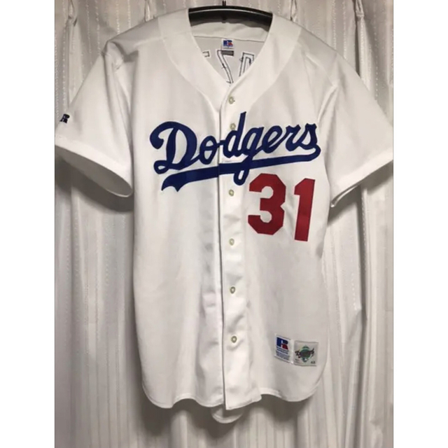 MLBロサンゼルスドジャース マイクピアザ オーセンティック