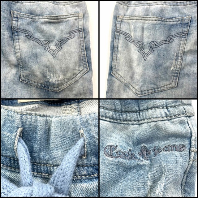 COOK JEANS クックジーンズ テーパードストレッチ 76cm〜86cm 9