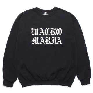 ワコマリア(WACKO MARIA)のWACKO MARIA/SWEAT SHIRT（BLACK）XXL(スウェット)