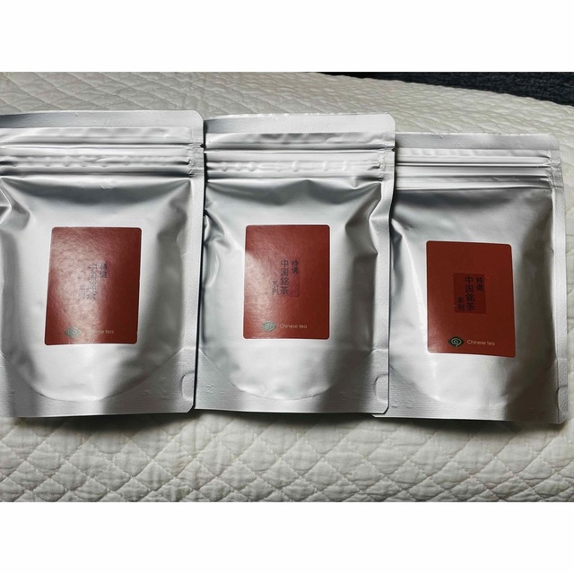 中国銘茶　ライチ紅茶　３袋 食品/飲料/酒の飲料(茶)の商品写真