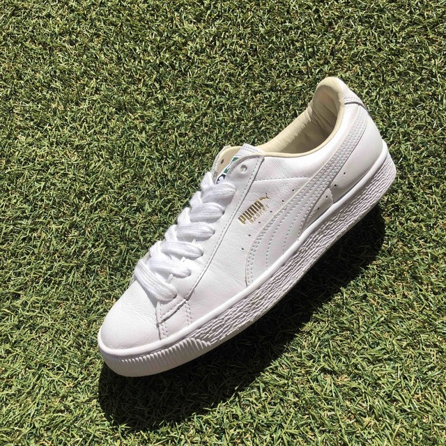 美品25PUMA BASKET プーマ　バスケット HT610靴/シューズ