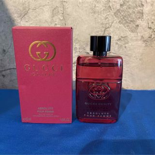 グッチ(Gucci)の【残量多】GUCCI グッチ ギルティ アブソリュートオードパルファム　50ml(香水(女性用))