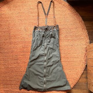 ゴア(goa)のgoa ゴア サスペンダー マキシ スカート レザー(ロングスカート)