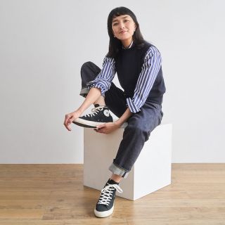 CONVERSE - 新品 sinmeシンメ ✖️コンバーススニーカー 24 板谷由夏の
