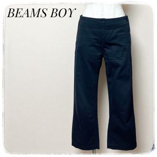 ビームスボーイ(BEAMS BOY)のBEAMS BOYビームスボーイ✨パンツ クロップドパンツ ブラック M(カジュアルパンツ)