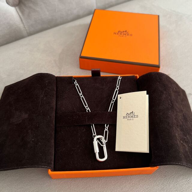 新しいコレクション Hermes エルメス キュリオジテ ネックレス