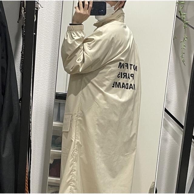 DROLE DE MONSIEUR - NFPM Collared Rain Coat レインコートの DROLE DE MONSIEUR - NFPM Collared Rain Coat レインコートの
