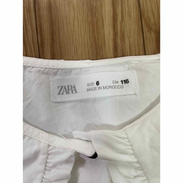 ZARA KIDS(ザラキッズ)の襟付きシャツ キッズ/ベビー/マタニティのキッズ服男の子用(90cm~)(Tシャツ/カットソー)の商品写真