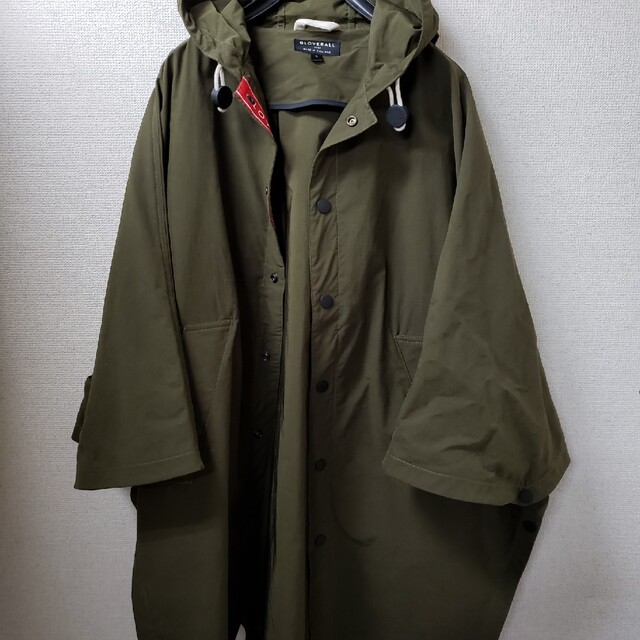 グローバーオール robin cape ミリタリー ポンチョ コート カーキ