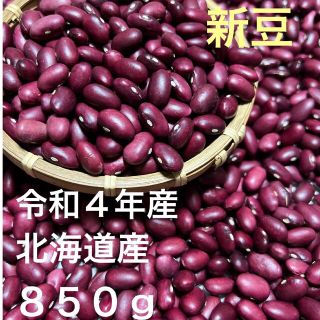 新豆！  令和4年産  北海道産  金時豆  850g(野菜)