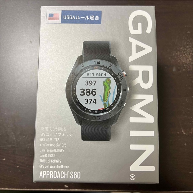 GARMIN Approach S60 アプローチS60 ゴルフナビ ブラック