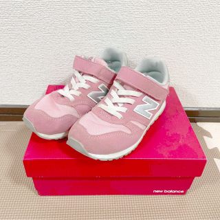 ニューバランス(New Balance)の極美品◆ニューバランスYV373 PN2◆19㎝(スニーカー)