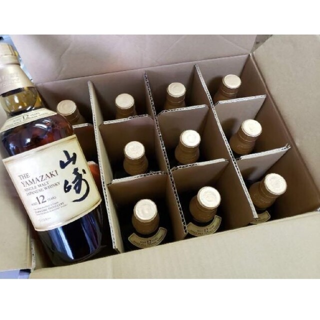 日本に サントリー - 【新品未開封】山崎12年 700ml 12本セット【送料 ...