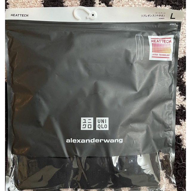 Alexander Wang(アレキサンダーワン)のUNIQLO×alexanderwang ヒートテックリブレギンス レディースの下着/アンダーウェア(アンダーシャツ/防寒インナー)の商品写真