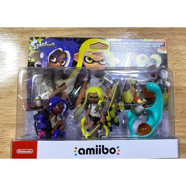 Nintendo Switch(ニンテンドースイッチ)のスプラトゥーン3 amiibo トリプルセット エンタメ/ホビーのゲームソフト/ゲーム機本体(家庭用ゲームソフト)の商品写真