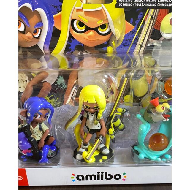 Nintendo Switch(ニンテンドースイッチ)のスプラトゥーン3 amiibo トリプルセット エンタメ/ホビーのゲームソフト/ゲーム機本体(家庭用ゲームソフト)の商品写真